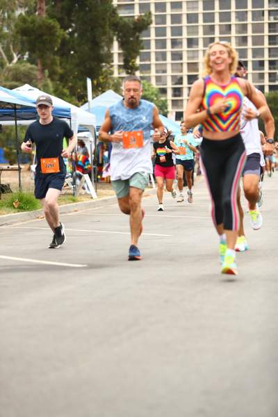 Pride 5k race photo