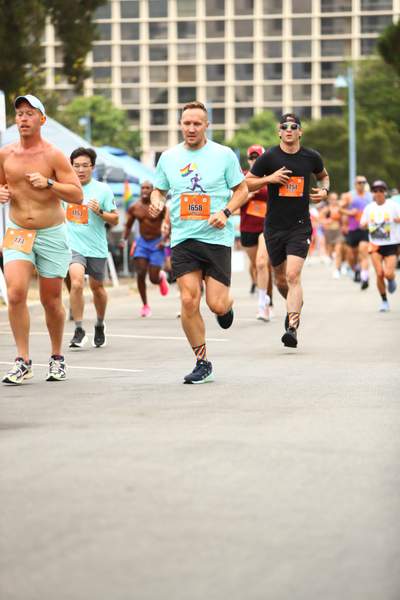 Pride 5k race photo