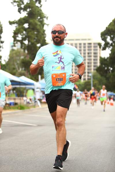 Pride 5k race photo