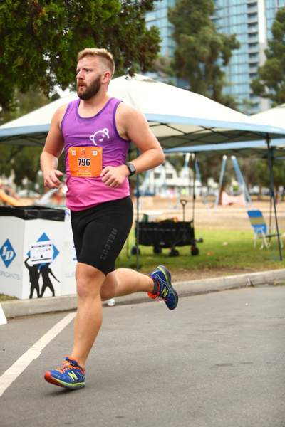 Pride 5k race photo