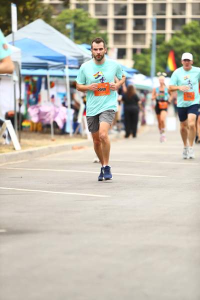 Pride 5k race photo