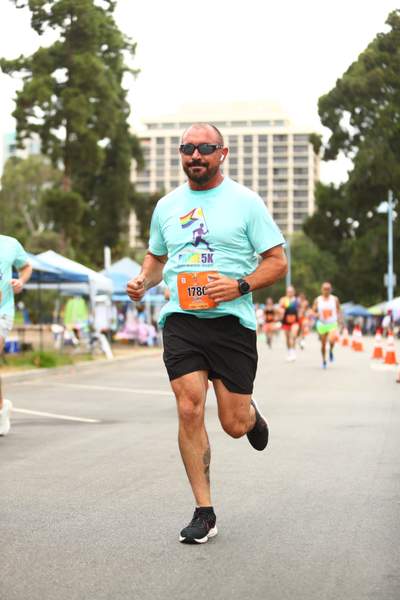 Pride 5k race photo