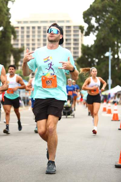 Pride 5k race photo