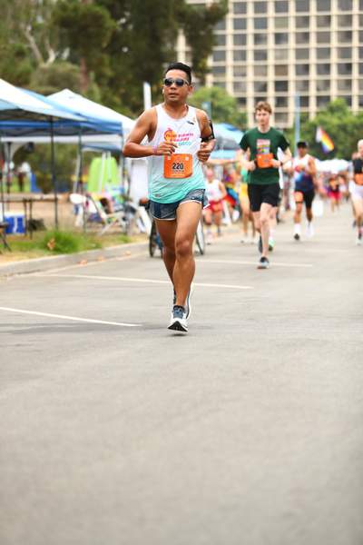 Pride 5k race photo