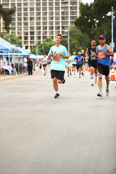 Pride 5k race photo