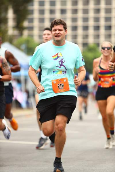 Pride 5k race photo