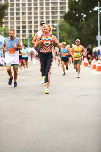 Pride 5k race photo