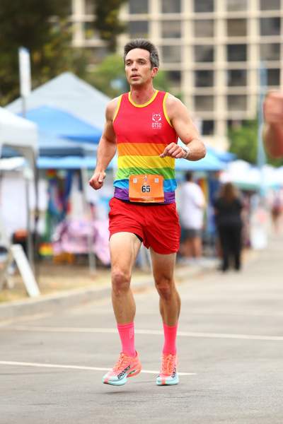 Pride 5k race photo