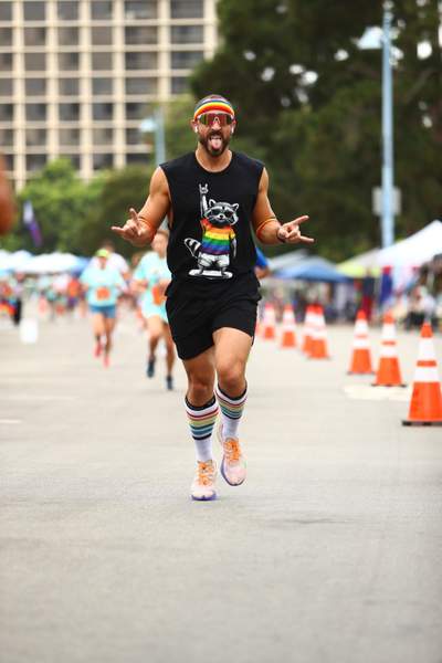 Pride 5k race photo