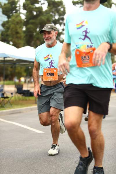Pride 5k race photo