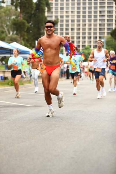 Pride 5k race photo