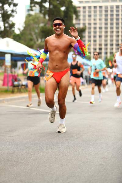 Pride 5k race photo