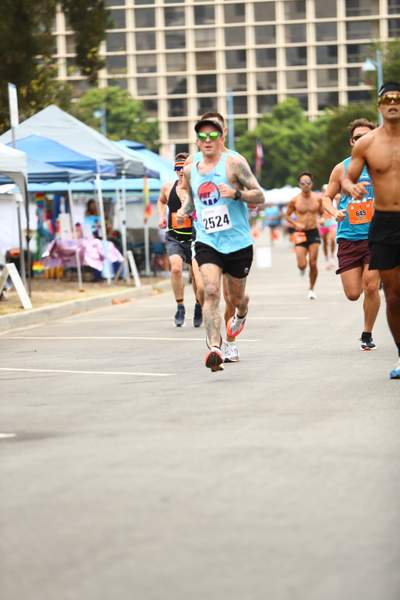Pride 5k race photo