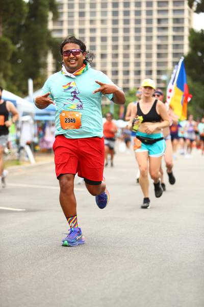 Pride 5k race photo