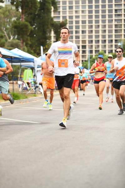 Pride 5k race photo