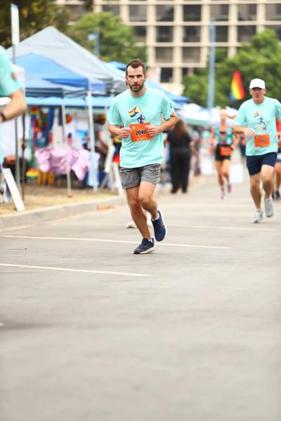 Pride 5k race photo