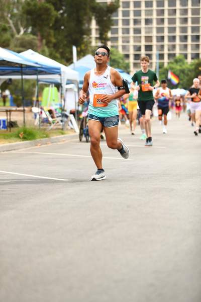 Pride 5k race photo