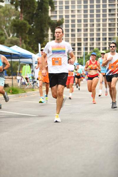 Pride 5k race photo