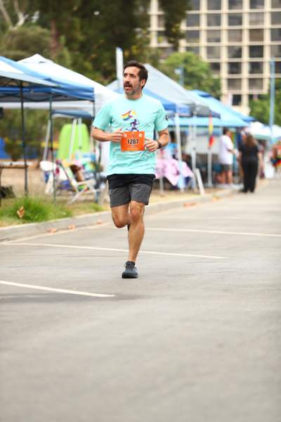 Pride 5k race photo