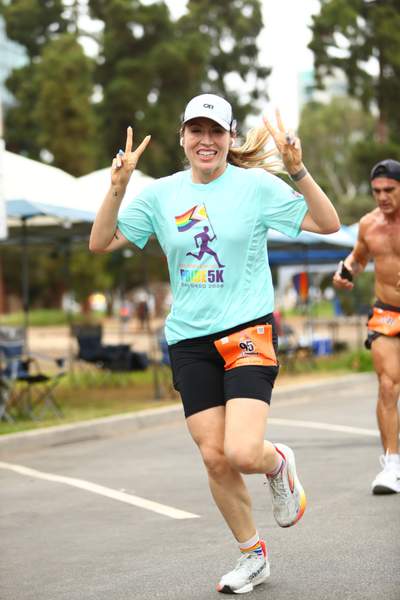 Pride 5k race photo