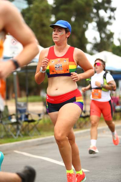 Pride 5k race photo