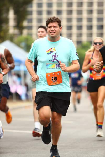 Pride 5k race photo