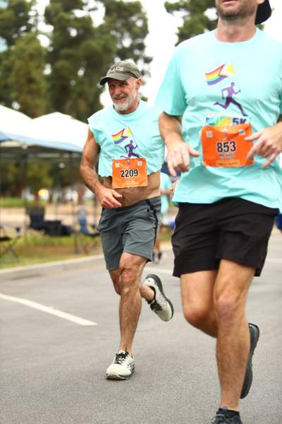Pride 5k race photo