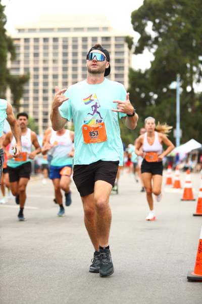Pride 5k race photo