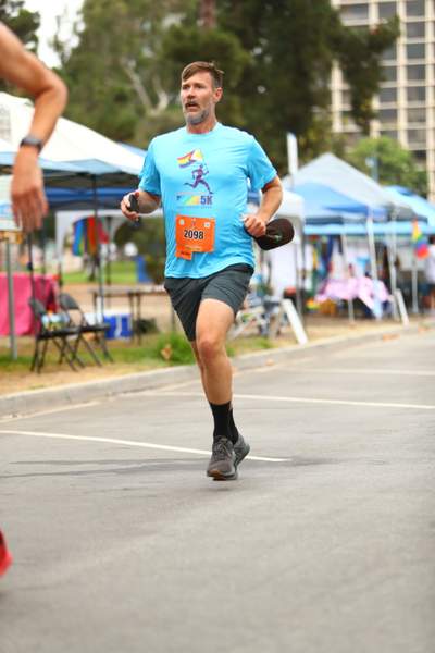 Pride 5k race photo