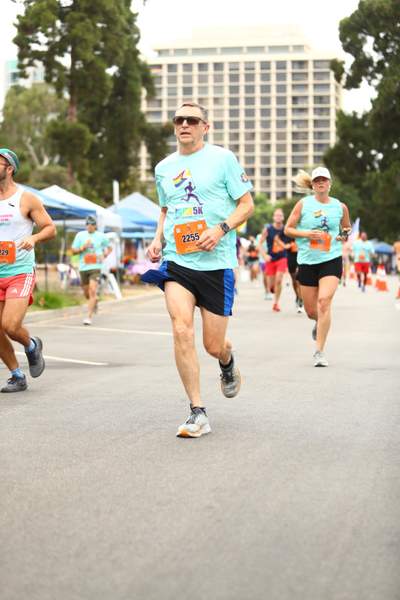 Pride 5k race photo