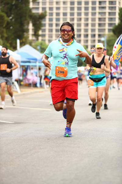 Pride 5k race photo