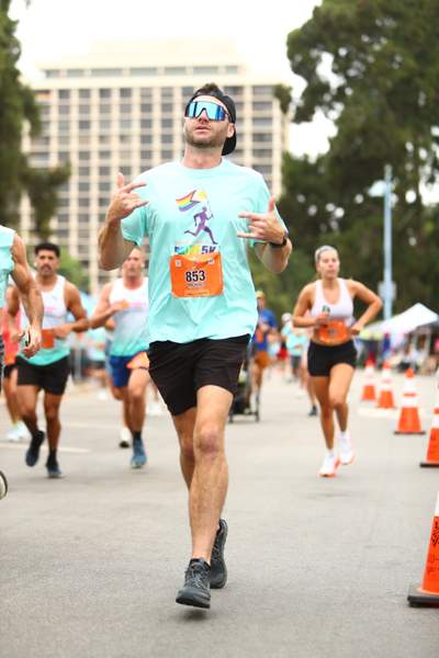 Pride 5k race photo