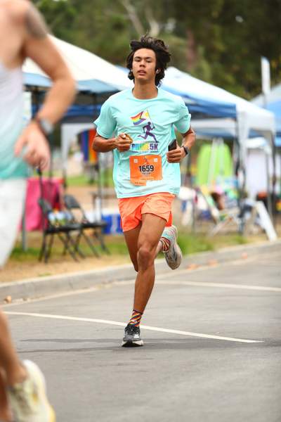 Pride 5k race photo