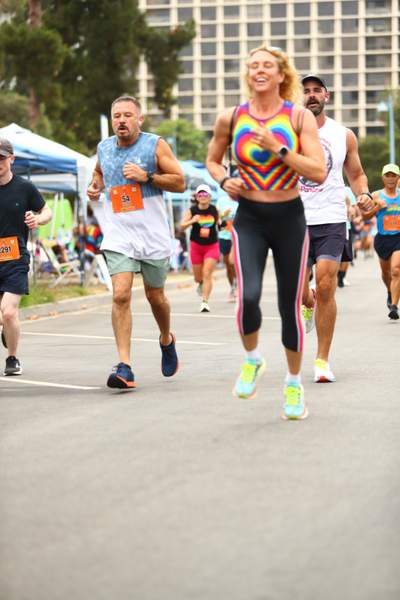 Pride 5k race photo