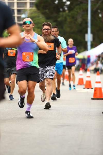 Pride 5k race photo