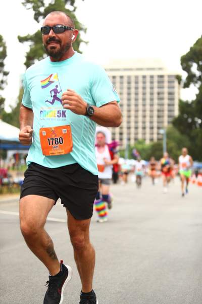 Pride 5k race photo