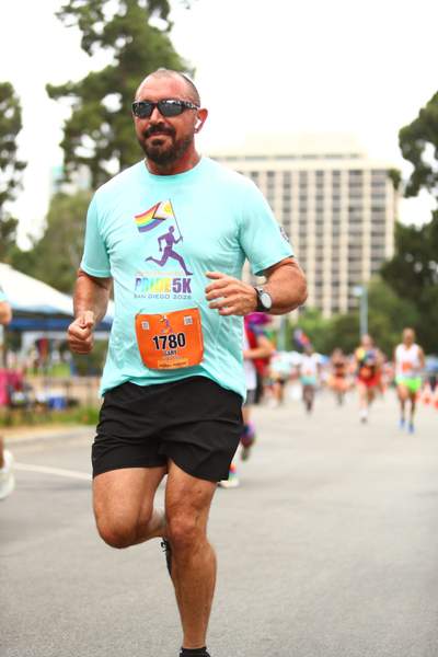 Pride 5k race photo