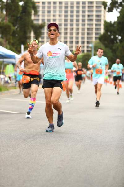 Pride 5k race photo