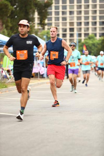 Pride 5k race photo