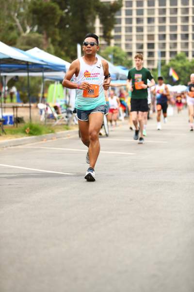 Pride 5k race photo
