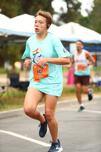 Pride 5k race photo