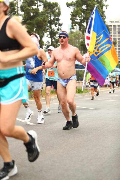Pride 5k race photo