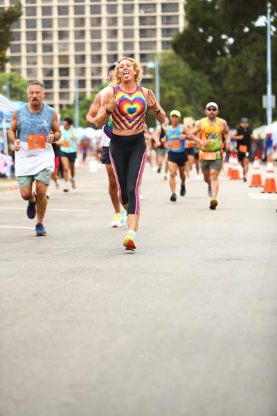 Pride 5k race photo