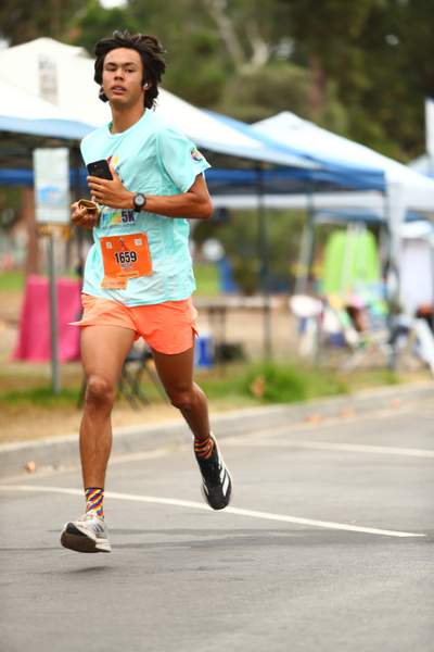 Pride 5k race photo