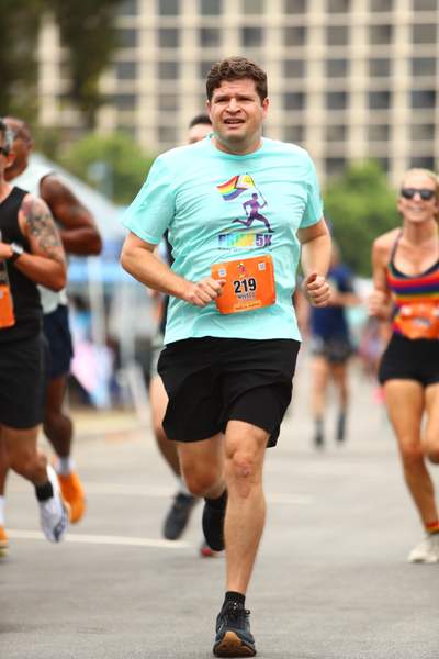 Pride 5k race photo