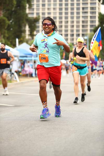 Pride 5k race photo