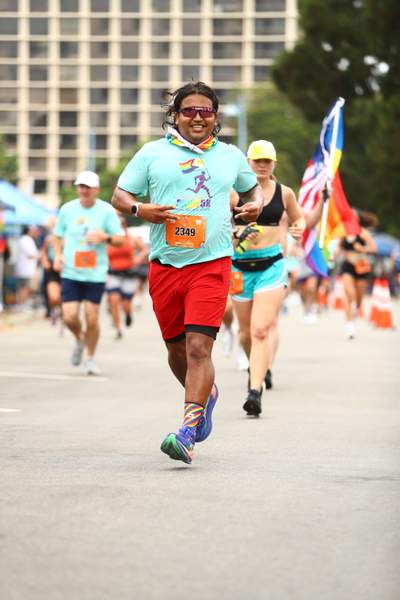 Pride 5k race photo