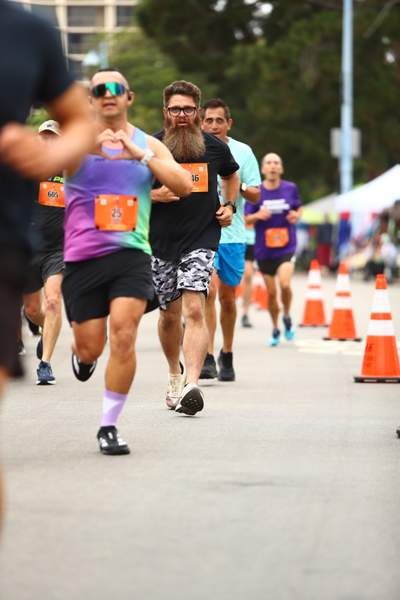 Pride 5k race photo