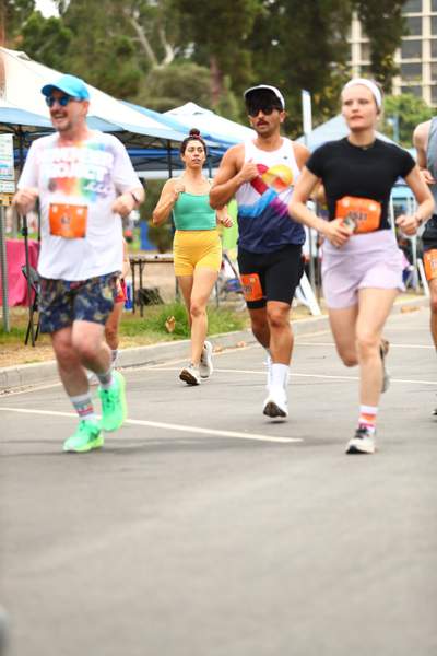Pride 5k race photo