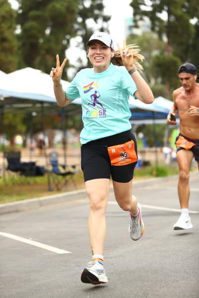 Pride 5k race photo